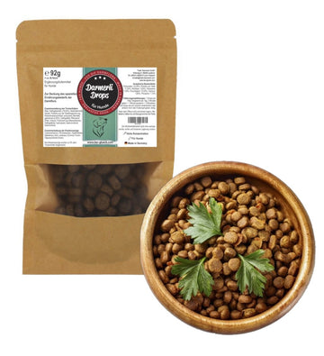 Darmerli Drops Hund kaufen – leckere Hundesnacks, Ergänzungsfuttermittel für Wohlbefinden, Darmgesundheit und Darmwohl