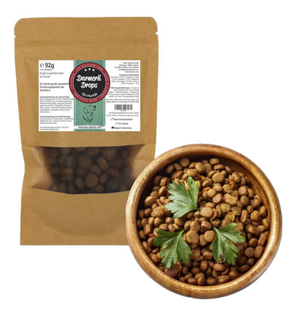 Darmerli Drops Hund kaufen – leckere Hundesnacks, Ergänzungsfuttermittel für Wohlbefinden, Darmgesundheit und Darmwohl