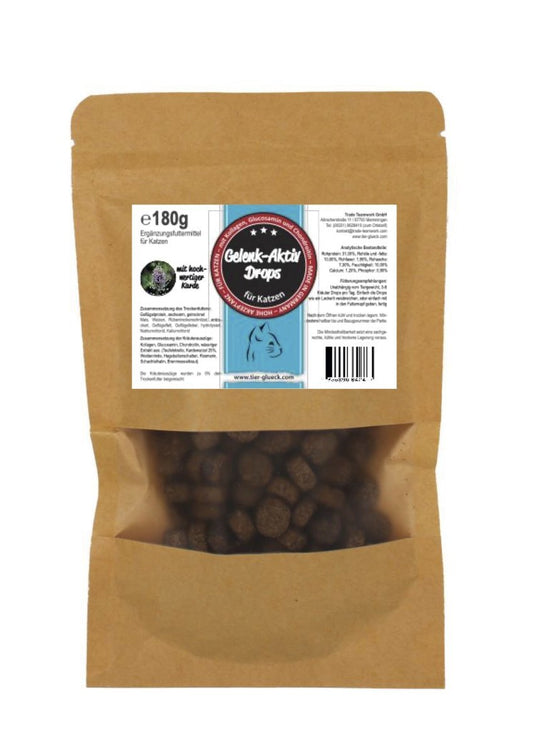 Gelenk Drops Katze – Natürlicher Snack für Beweglichkeit