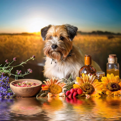 Haut - Harmonie Drops Hund – Natürliche Bachblüten - Leckerlis für Haut & Fellpflege - Tier Glück