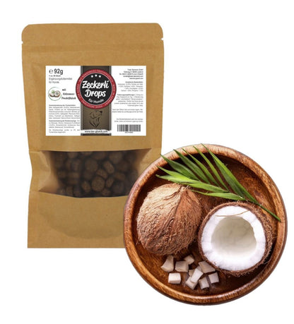 Hundeleckerlis Zeckerli Drops – gesunde Snacks für Hunde / als Zeckenmittel, Vorbeugung vor Zecken & Schutz